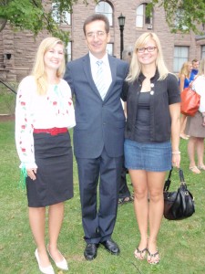 SUSK National Executive Members with Olexander Danyleiko, Consul General of Ukraine
