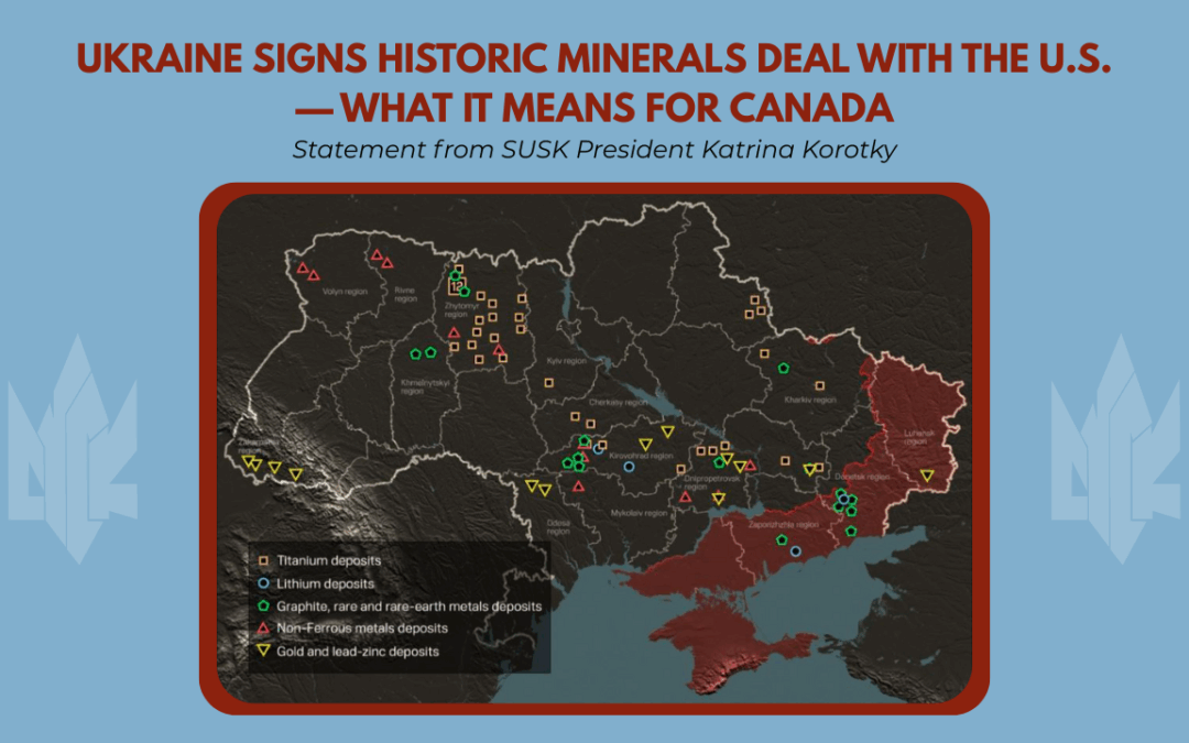 Ukraine Signs Historic Minerals Deal with the U.S. — What It Means for Canada