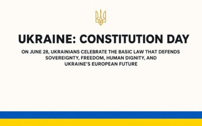 Constitution Day of Ukraine: The Basic Law Russia Cannot Erase