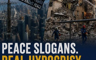 Peace Slogans, Real Hypocrisy